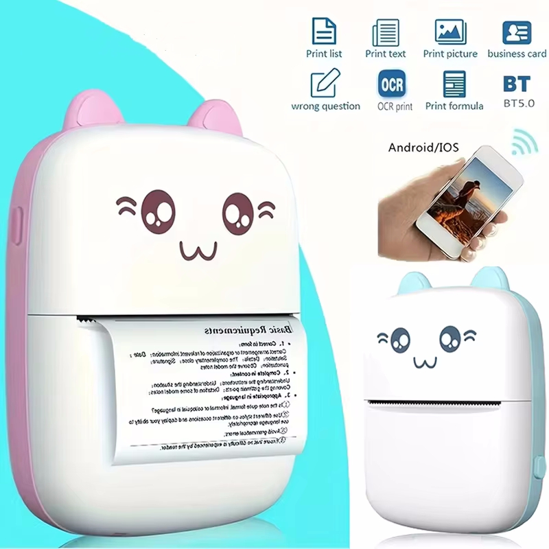 Mini Pocket Thermal Printer Paper Roll - 미니 휴대용 열전 사 프린터 인쇄