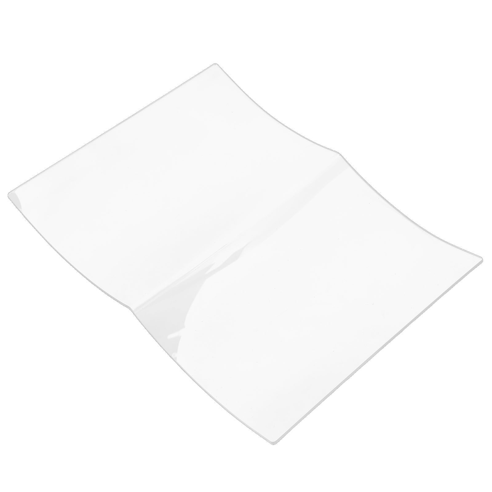 Clear Acrylic Book Stand Holder - 투명 아크릴 책 거치대, 부채 모양의