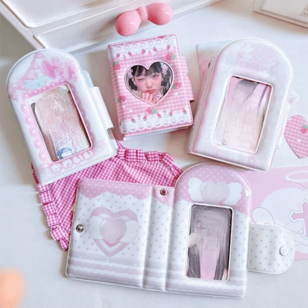 Kpop Photo Card Binder 3 Inch - 귀여운 3인치 포토카드 바인더 앨범 PP