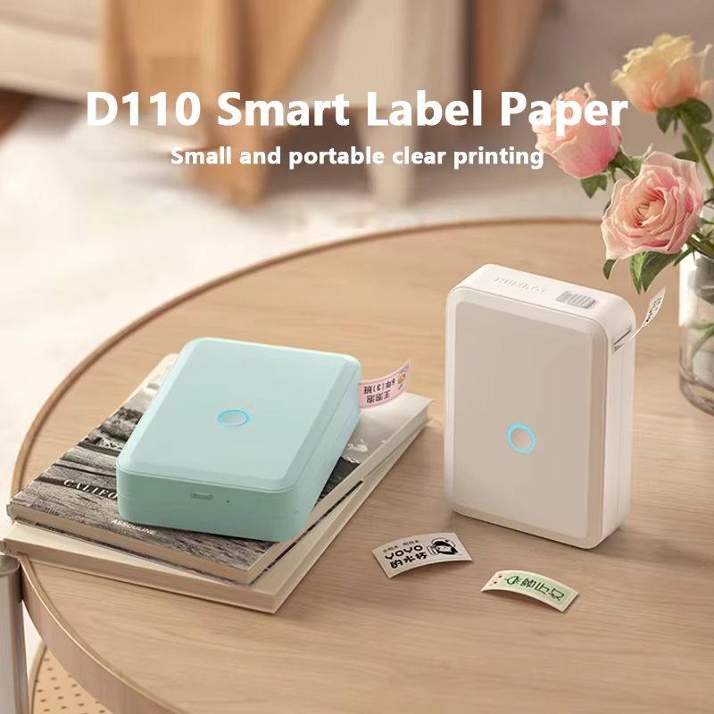 Mini Pocket Thermal Printer Paper Roll - Niimbot D110 미니 휴대용 열 자체
