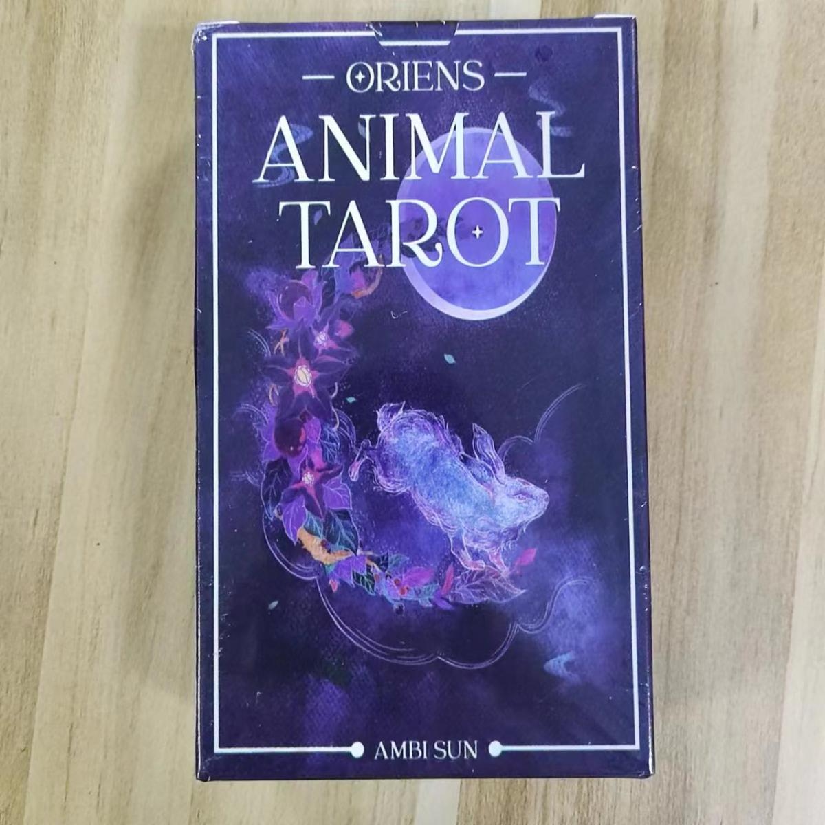 Tarot Deck With Guidebook - 오리엔스 동물 타로 카드, 가이드북 포함,