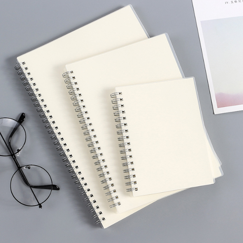 A5 Spiral Dotted Grid Notebook - A5 A6 B5 나선형 책 코일