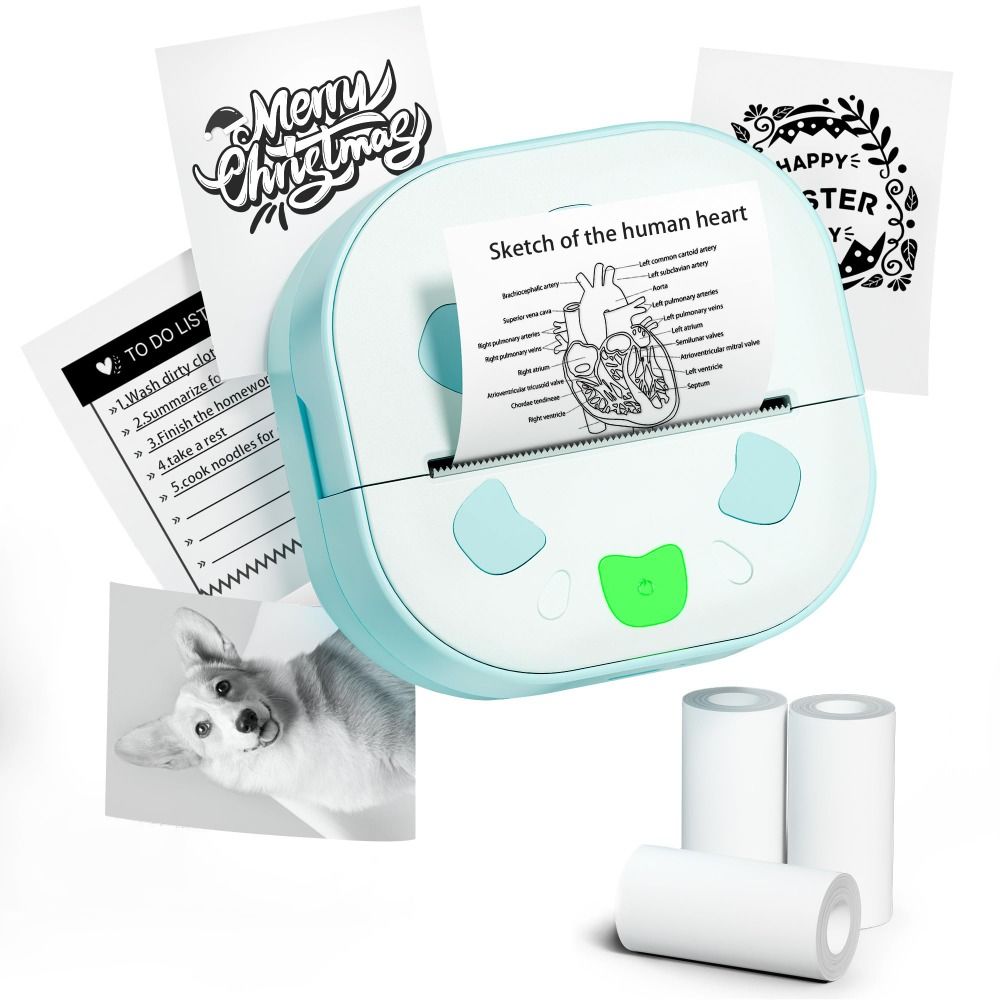 Mini Pocket Thermal Printer Paper Roll - 미니 스티커 프린터 3종 종이 롤