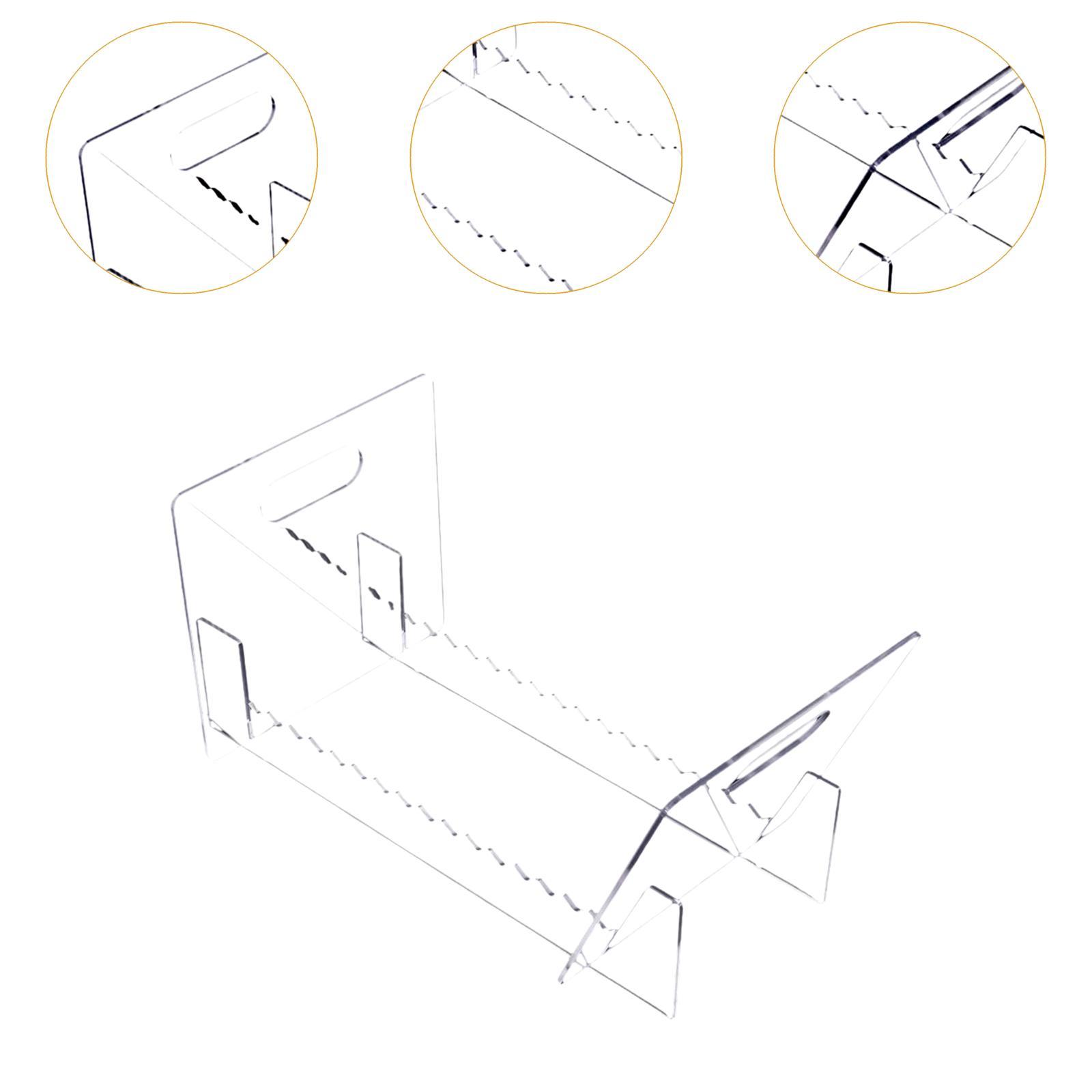 Clear Acrylic Book Stand Holder - 아크릴 비닐 레코드 홀더, 레코드 스탠드