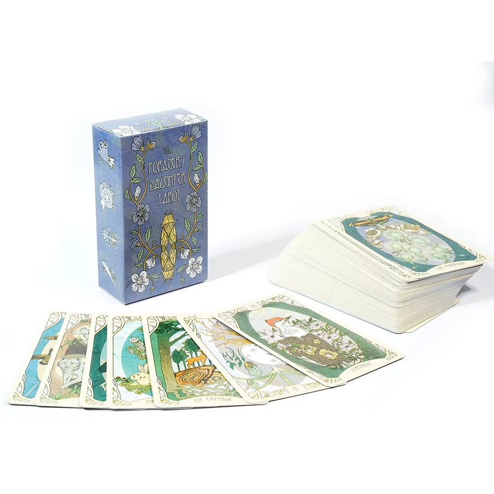 자연에서 영감을 받고 풍부한 상징성을 담은 포리거스 딸 - Tarot Deck With Guidebook 리뷰 및 가격