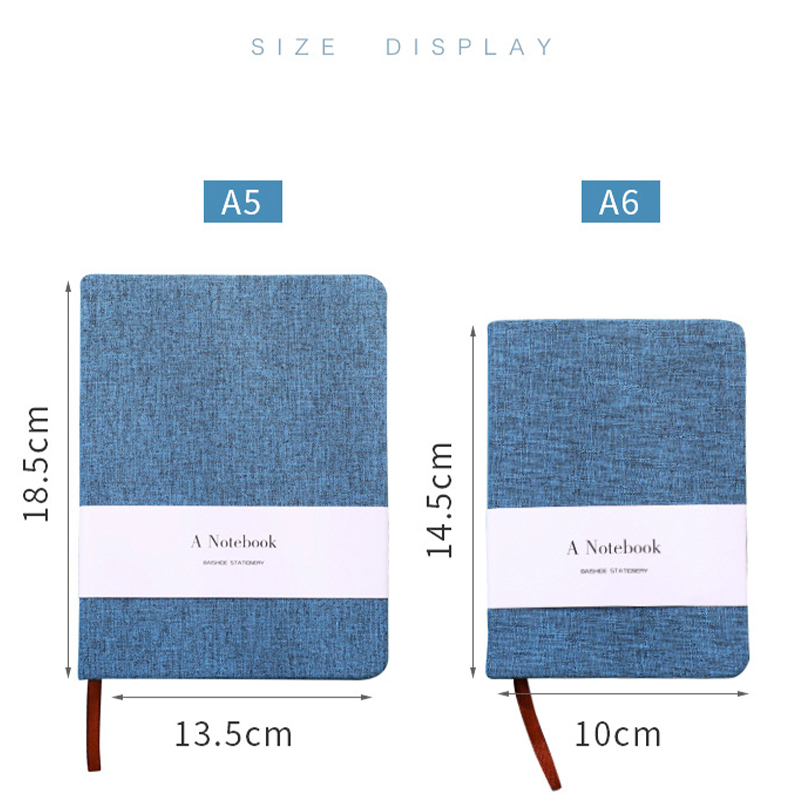 패브릭 천 커버 노트북 A5 A6 혼합 무지/라인 페이 - Vintage Leather Journal Notebook 리뷰 및 가격