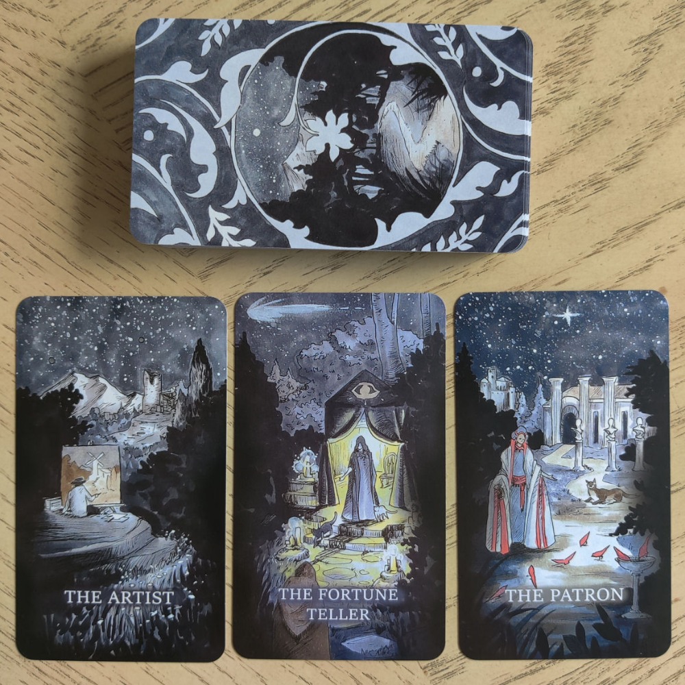 끝없는 오라클 9*6cm 손으로 그린 ​​Myriora - Tarot Deck With Guidebook 리뷰 및 가격