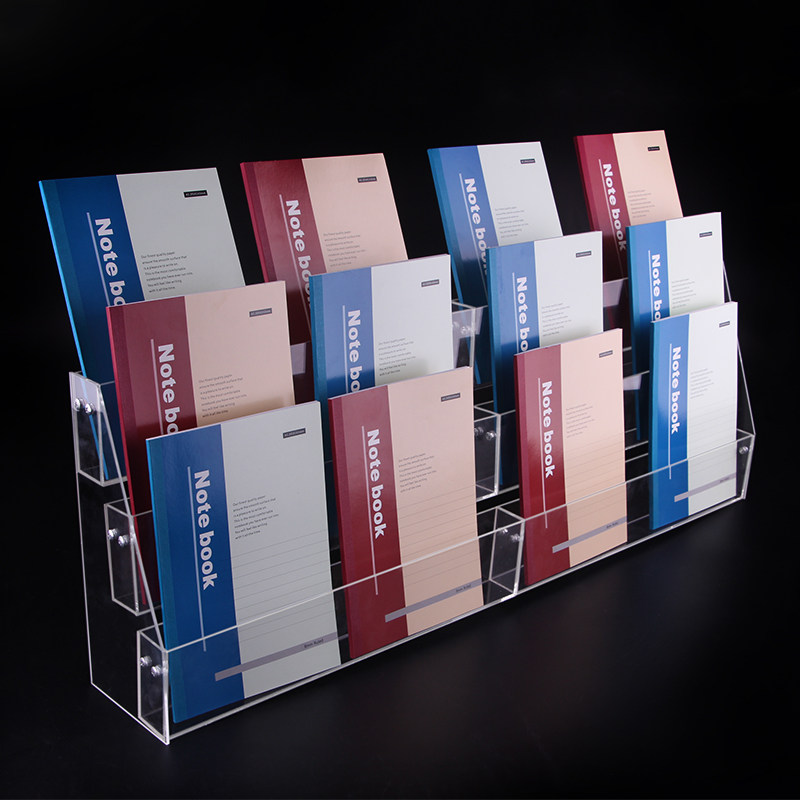 계단식 투명 아크릴 노트북 디스플레이 스탠드, 다층 북 - Clear Acrylic Book Stand Holder 리뷰 및 가격