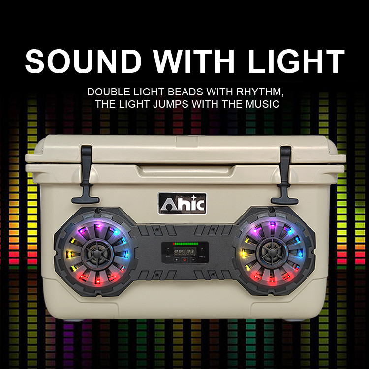45L 휴대용 로토몰딩 쿨러 박스, 내장 블루투스 스피 - Music 리뷰 및 가격