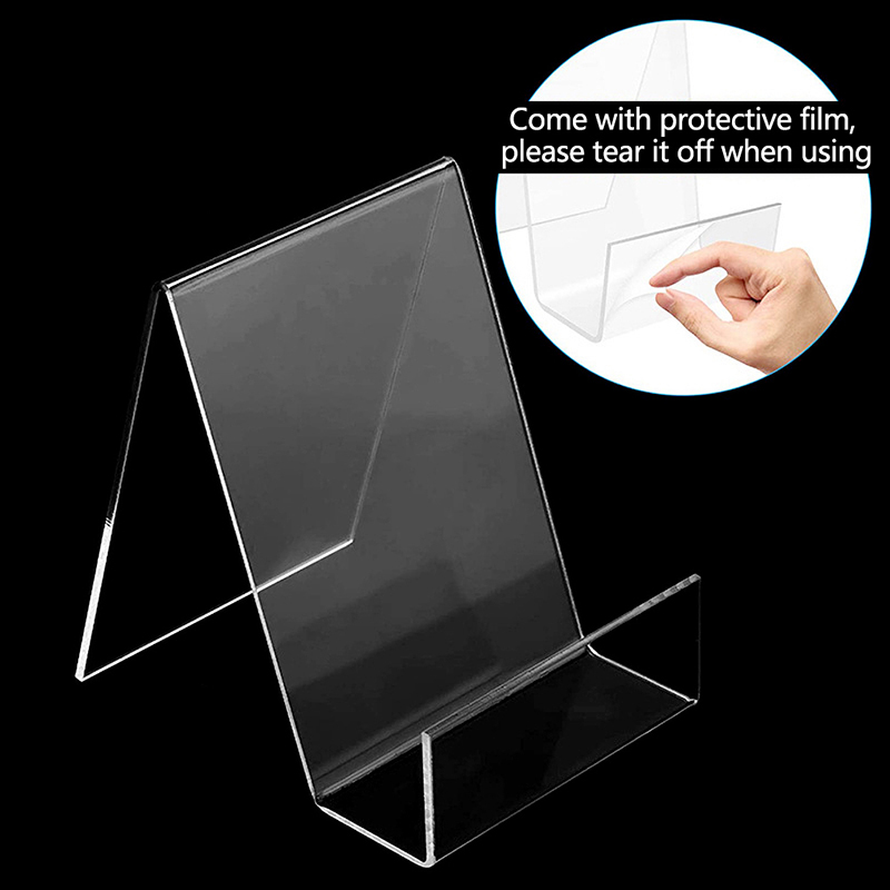 1pc 투명 아크릴 디스플레이 북 스탠드 그림 앨범,  - Clear Acrylic Book Stand Holder 리뷰 및 가격