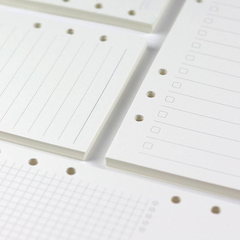 A5 A6A7 45 매 루스 리프 노트 리필 나선형 바 - A5 Spiral Dotted Grid Notebook 리뷰 및 가격
