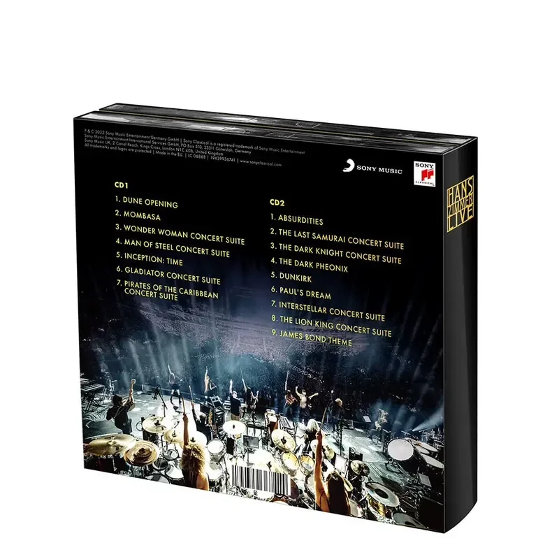 한스 지머 라이브 클래식 영화 사운드트랙 신편곡 CD  - Movies 리뷰 및 가격