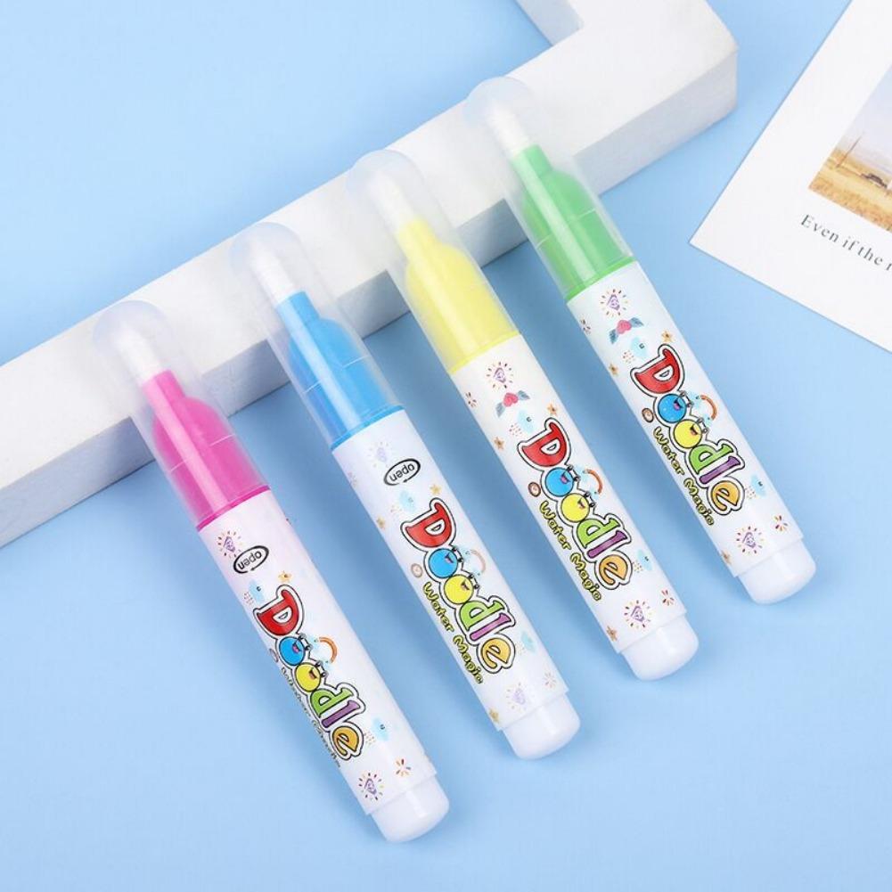 1/4PCS 재사용 가능한 매직 워터 펜, 물 그림책용 - Reusable Water Magic Coloring Book 리뷰 및 가격
