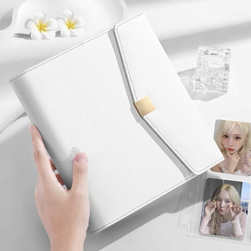 라이트 럭셔리 플래티넘 A5 바인더 노트북 K-팝 포토 - Kpop Photo Card Binder 3 Inch 리뷰 및 가격