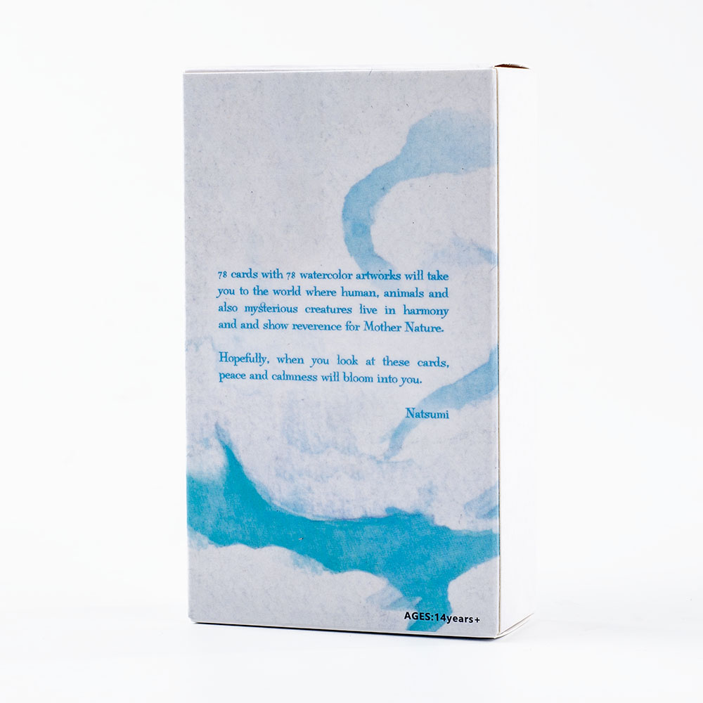 10.3*6cm 손으로 그린 수채화 타로 카드 - 하늘 - Tarot Deck With Guidebook 리뷰 및 가격