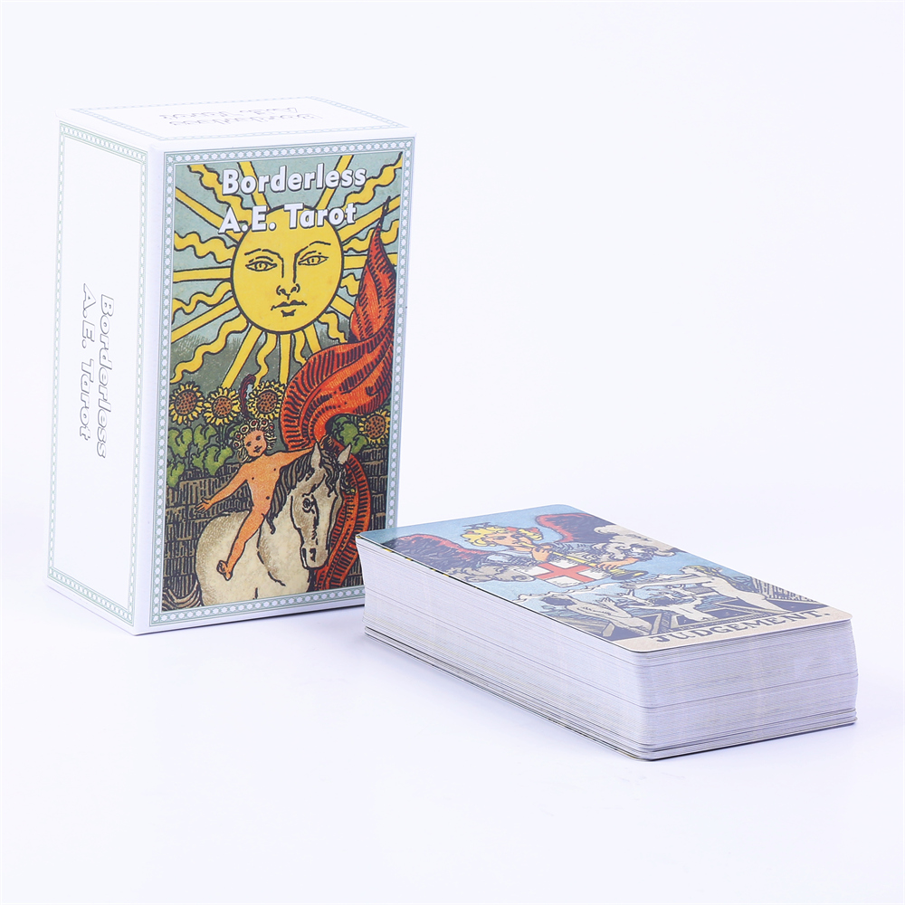 12*7cm 경계선 없는 A.E. 슬라이딩 리지드 선물 - Tarot Deck With Guidebook 리뷰 및 가격