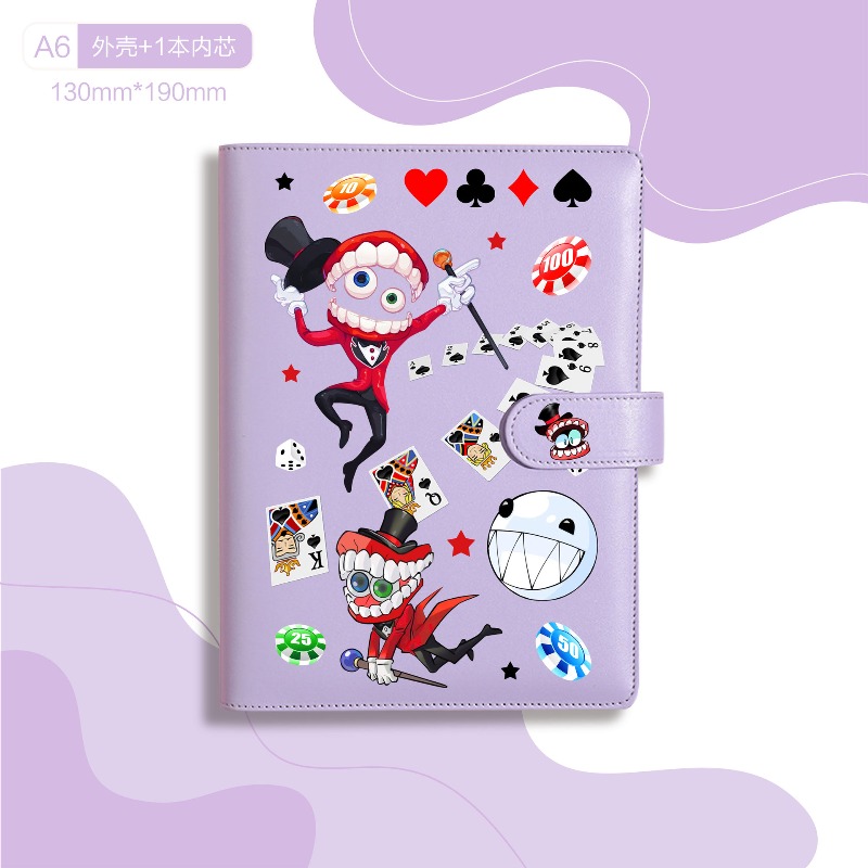 뜨거운 놀라운 디지털 서커스 시리즈 노트 만화 캐릭터  - Stationery Books 리뷰 및 가격