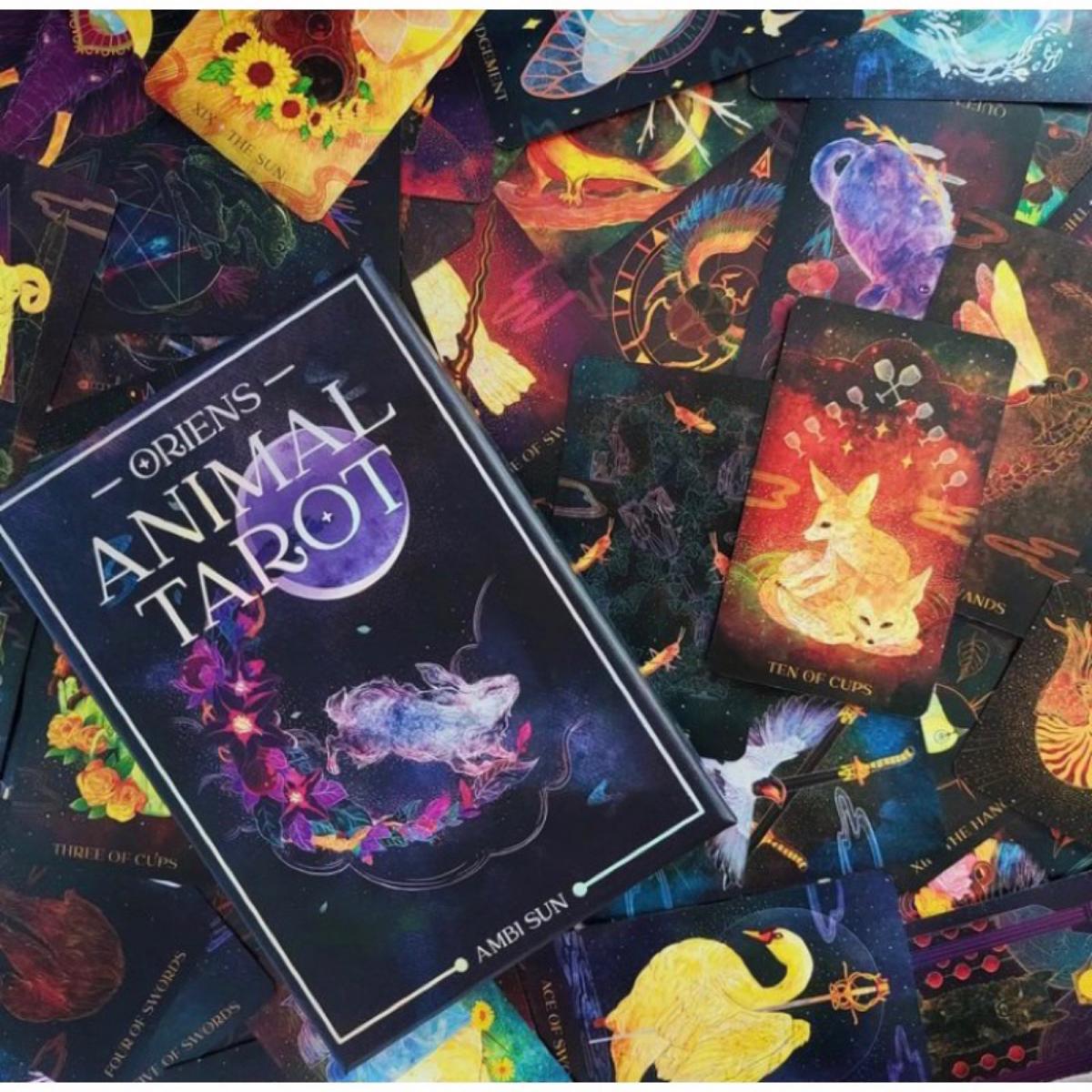 오리엔스 동물 타로 카드, 가이드북 포함, 12x7 c - Tarot Deck With Guidebook 리뷰 및 가격