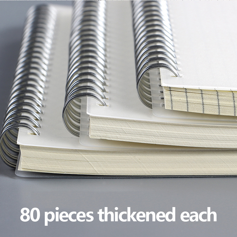 A5 A6 B5 나선형 책 코일 노트 할 일 줄 지어  - A5 Spiral Dotted Grid Notebook 리뷰 및 가격