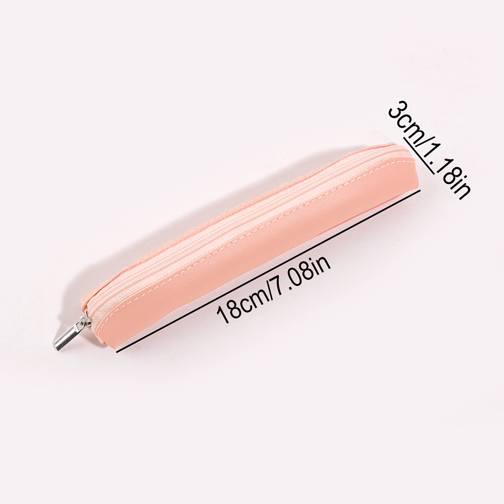 개인화 된 사용자 정의 텍스트 연필 케이스 편지지 PU - Stationery Books 리뷰 및 가격