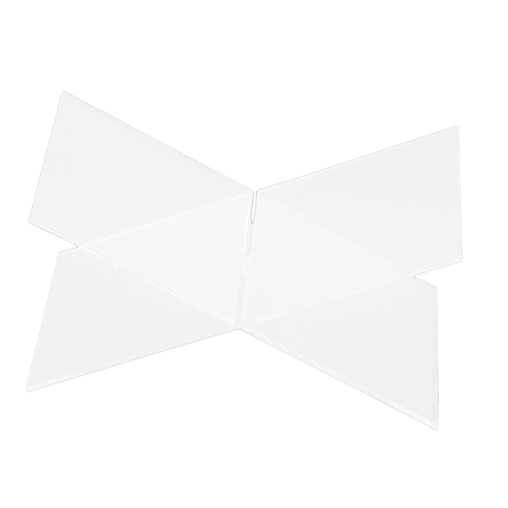 X자형 디자인 아크릴 책 거치대 1세트, 투명 아크릴  - Clear Acrylic Book Stand Holder 리뷰 및 가격