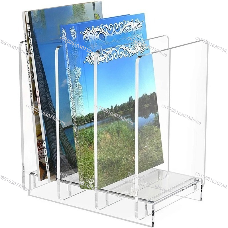 투명 아크릴 잡지 홀더 및 파일 정리함 책상용 스탠딩  - Clear Acrylic Book Stand Holder 리뷰 및 가격