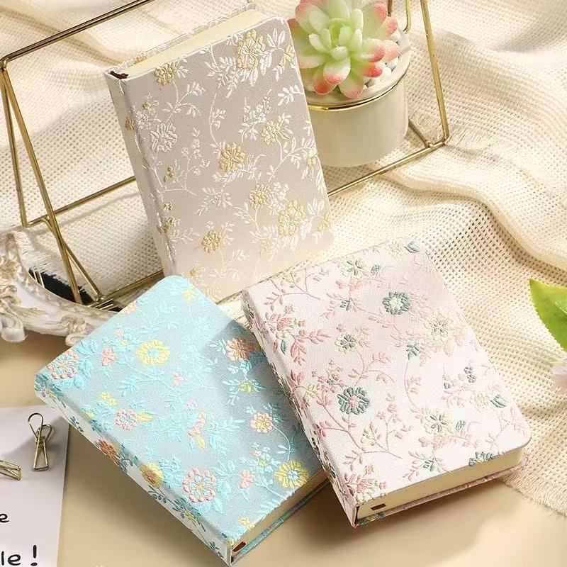 A6 중국 꽃무늬 브로케이드 노트 256 페이지 빈티지 - Vintage Leather Journal Notebook 리뷰 및 가격