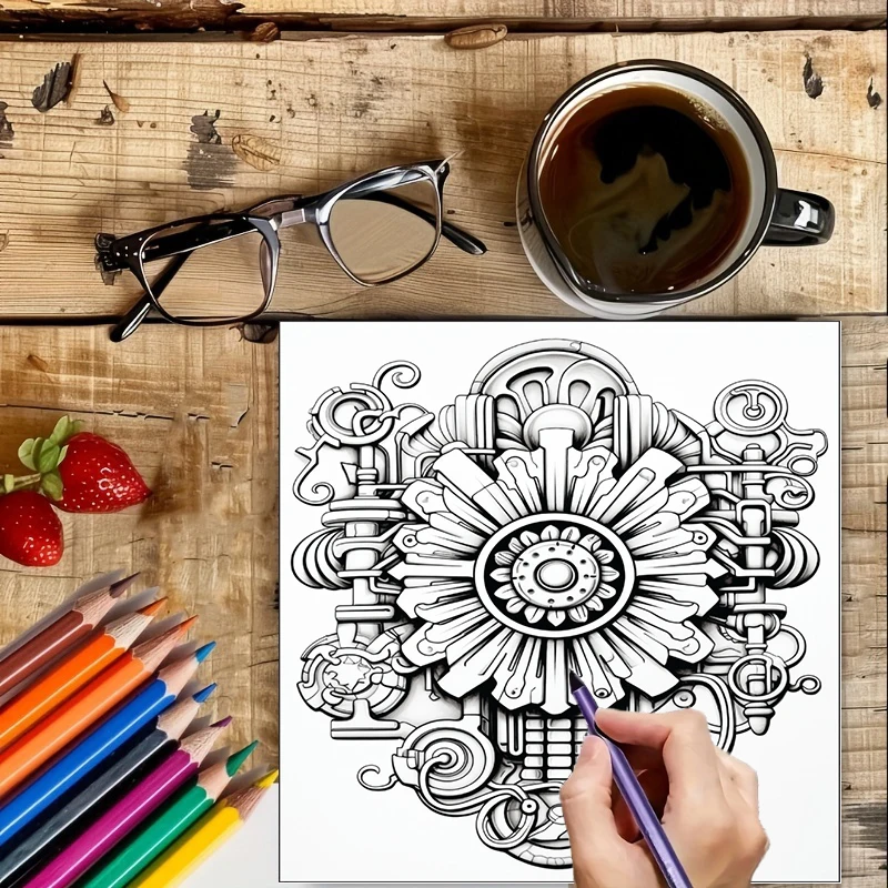 컬러링북 성인용 컬러링북, 생일 선물, 학교 용품, 성 - Adult Coloring Book Stress Relief 리뷰 및 가격