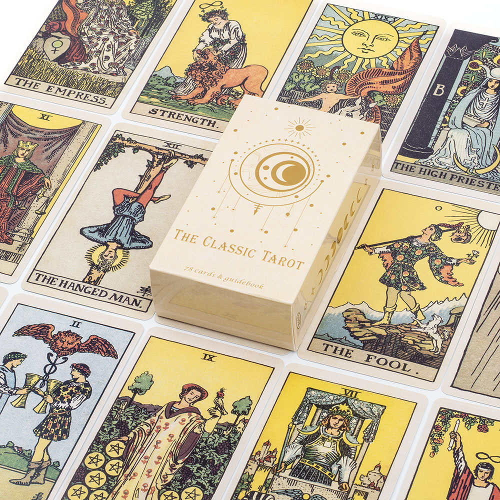 초보자용 클래식 타로 보드 게임, 가이드북 및 아름다운 - Tarot Deck With Guidebook 리뷰 및 가격