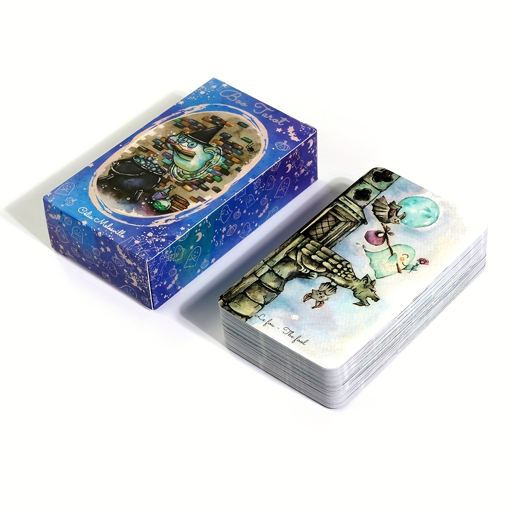 부 타로 데크 유령 유령 독서 카드 81 카드 - Tarot Deck With Guidebook 리뷰 및 가격