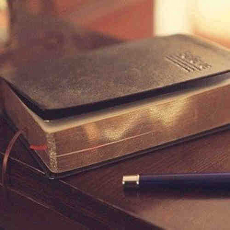 빈티지 두꺼운 가죽 빈 일기장, 레트로 Zakka 종이 - Vintage Leather Journal Notebook 리뷰 및 가격